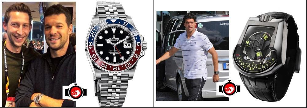 Michael Ballack's Impressive Watch Collection: Rolex and Urwerk
